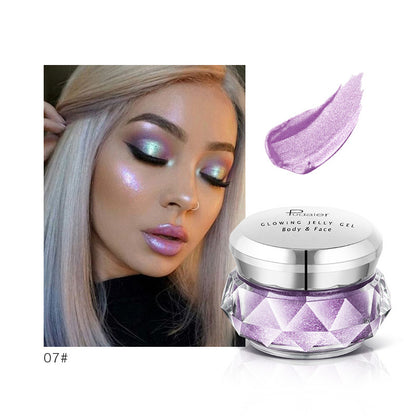 Face Highlighter Jelly & Festival Makeup Iluminador